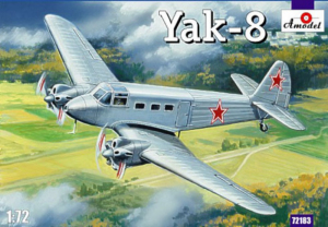 Yakovlev Yak-8 Amodel 72183 in 1-72