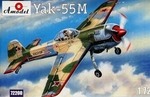 Yakovlev Yak-55M Amodel 72200 in 1-72