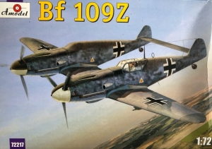 Messerschmitt Bf 109Z model Amodel 72217 in 1-72
