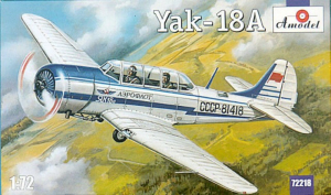 Amodel 72218 Samolot Jakowlew Jak-18A model 1-72