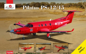 Pilatus PC-12/45 Amodel 72256 in 1-72 Limited Edition 