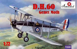 DH.60 Genet Moth Amodel 72281 in 1-72
