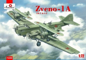 Zveno-1A TB-1 and I-5 model Amodel 72290 in 1-72