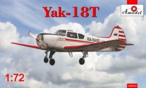 Yakovlev Yak-18T Amodel 72303-01 in 1-72