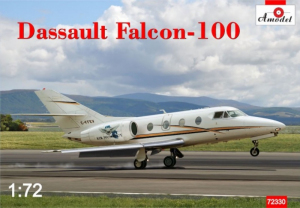 Amodel 72330 Samolot Dassault Falcon-100 model 1-72