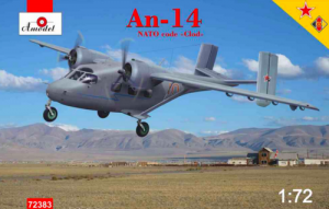 Amodel 72383 Antonow An-14 Nato code CLOD 1:72