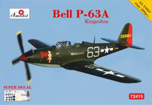 Amodel 72415 Bell P-63A Kingcobra (super decal) 