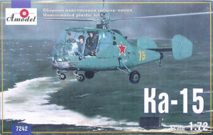 Amodel 7242 Śmigłowiec Kamow Ka-15 model 1-72