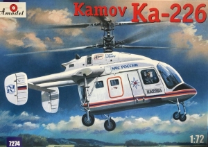 Kamov Ka-226 model Amodel 7274 in 1-72