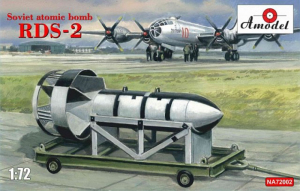 Soviet atomic bomb RDS-2 Amodel NA72002 in 1-72 