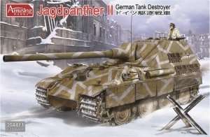 Amusing 35A011 German Tank Destroyer Jagdpanther II in scale 1-35