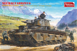 Amusing Hobby 35A003 Neubaufahrzeug Panzer VI Krupp Version model 1/35 