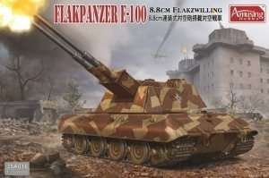 Flakpanzer E-100 88mm Flakzwilling in scale 1-35