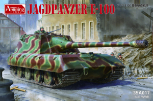 Model Jagdpanzer E-100 scale 1-35 -35A017