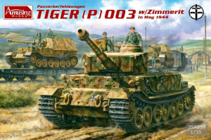 Amusing Hobby 35A059 Tiger (P) 003 w/Zimmerit