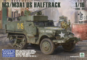 Andy's Hobby Headquarters AHHQ-010 M3 / M3A1 US Halftrack 2in1 1/16
