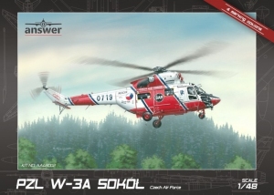 PZL W-3A Sokół Czech Air Force model Answer in 1-48