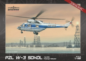 Answer AA48007 PZL W-3 Sokół Aeroflot Passenger Helicopter 1/48