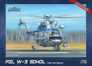 Answer AA72006 Helikopter policyjny PZL W-3 Sokół w skali 1/72