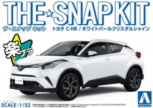 Aoshima 05634 Samochód Toyota C-HR crossover model 1-32
