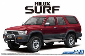 Toyota VZN130G Hilux Surf SSR-X model Aoshima 056981 in 1-24