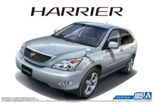Aoshima 05707 Toyota GSU30W Harrier 350Ｇ Premium L Package 2006 1/24 