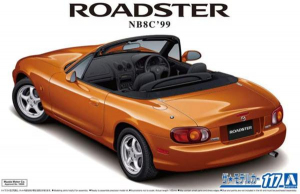 Aoshima 05792 Mazda MX-5 Roadster NB8C 1999 1/24