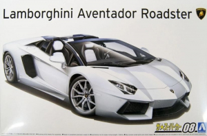 Aoshima 05866 Lamborghini Aventador Roadster 2012 1/24