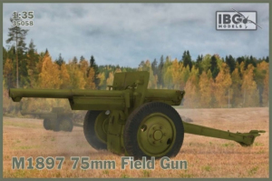 M1897 75mm Field Gun model 35058 in 1-35