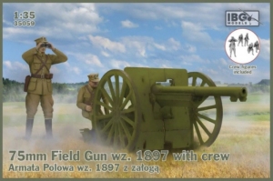 75mm Field Gun wz. 1897 with crew IBG 35059