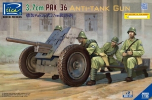 German 3.7cm Pak 36 Anti-Tank Gun model RV35026