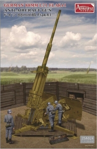 German 88mm L71 Flak 41 Anti-Aircraft Gun Amusing Hobby 35A024