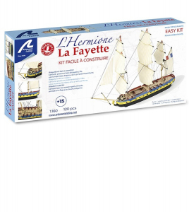 Artesania 17000 Zestaw Hermione La Fayette Easy Kit drewniany model 1/160