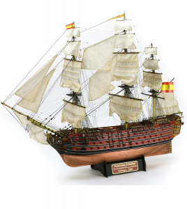 Artesania 22901 Santisima Trinidad Trafalgar Ed. 1805 drewniany model 1-84