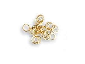 Brass Rings 3mm 100u. Artesania 8617