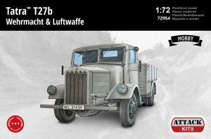 Attack 72954 Tatra T27b Wehrmacht & Luftwaffe 1/72