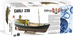 Carli in scale 1/60 BB236 - wooden ship model kit 