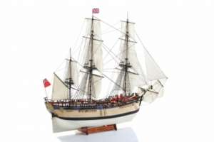 HMS Endeavour - wooden model BB514 in 1-50