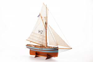 Wooden model ship - Henriette Marie BB904 in 1-50