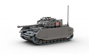 BUILD ARMY BA0161 German Panzer IV Ausf. H Tank 1/33