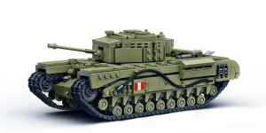 BUILD ARMY BA2001 Churchill Mk.III Tank 1/33