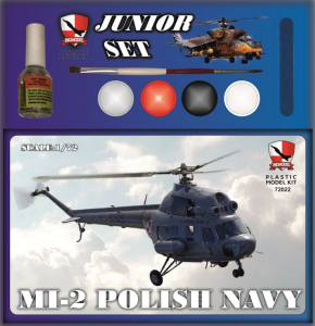Big Model 72022 śmigłowiec Mi-2 22 Eskadra zestaw z farbami 1-72