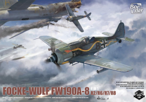 Border Model BF-009 Focke-Wulf Fw190A-8 4in1 (R2/R6/R7/R8) 1/35