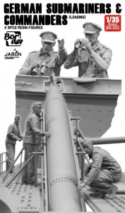 Border Model BR-003 German Submariners & Commanders (Loading) 1/35