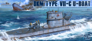 Border Model BS-001 DKM Type VII-C U-Boat (górny pokład) 1/35
