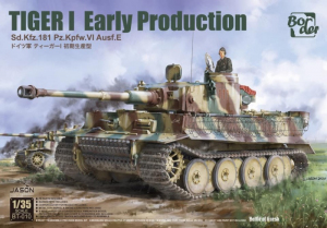 Tiger I Early Production Border Model BT010 in 1-35
