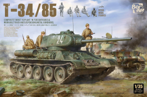 Border Model BT-027 T-34/85 Composite Turret 112 Plant model 1/35