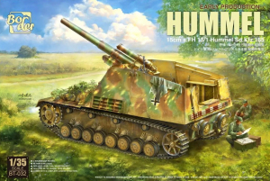 Border Model BT-032 Hummel Sd.Kfz.165 Early Production 15cm s.FH 18/1 1/35