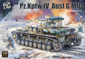 Border Model BT-033 Pz.Kpfw.IV Ausf.G MID Kharkov 1943