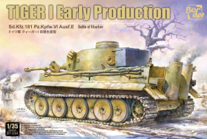 Border Model BT-034 Pz.Kpfw. VI Ausf.E Tiger I Early Production Battle of Kharkov 1/35